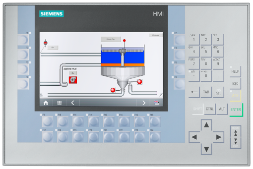 SIPLUS HMI KP700 Comfort With conformal coating based on 6AV21241GC010AX0