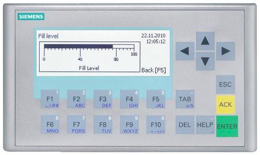 SIPLUS HMI KP300 Basic mono PN 25  60 C with conformal coating based on