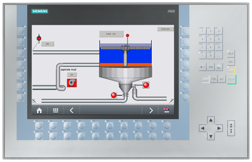SIPLUS HMI KP1200 Comfort With conformal coating based on 6AV21241MC010AX0