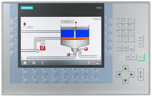 SIPLUS HMI KP900 Comfort With conformal coating based on 6AV21241JC010AX0
