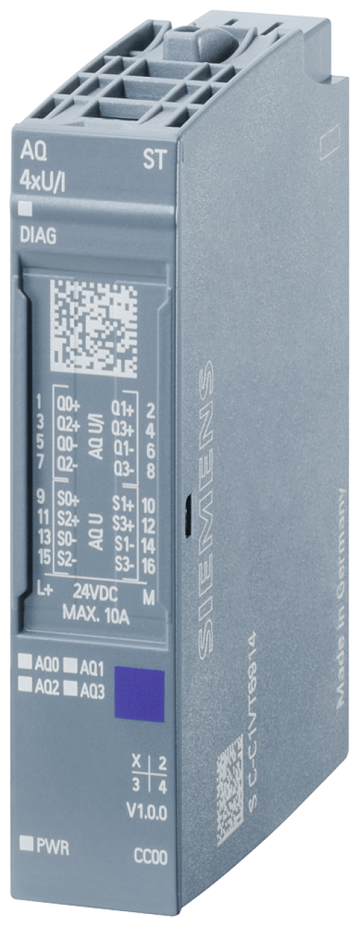 SIPLUS ET 200SP AQ 4xUI ST 40  70 C with conformal coating based on 6E