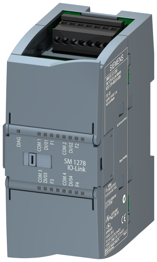 SIPLUS S71200 SM 1278 4xIOLink master With conformal coating based on 6ES72