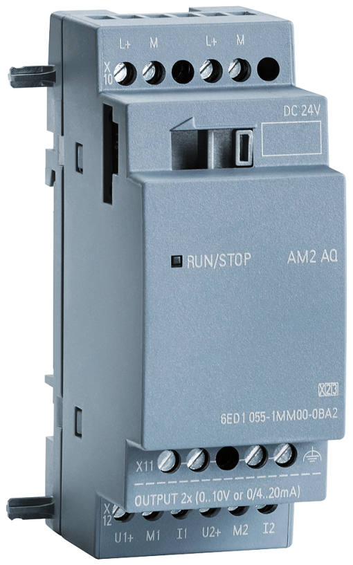 SIPLUS LOGO AM2 AQ 0  10 V 04  20 mA For LOGO 8 40  70 C wit