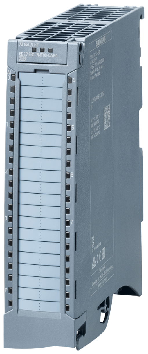 SIPLUS S71500 AI 8xUI HF 40  70 C Startup 25 C with conformal coati