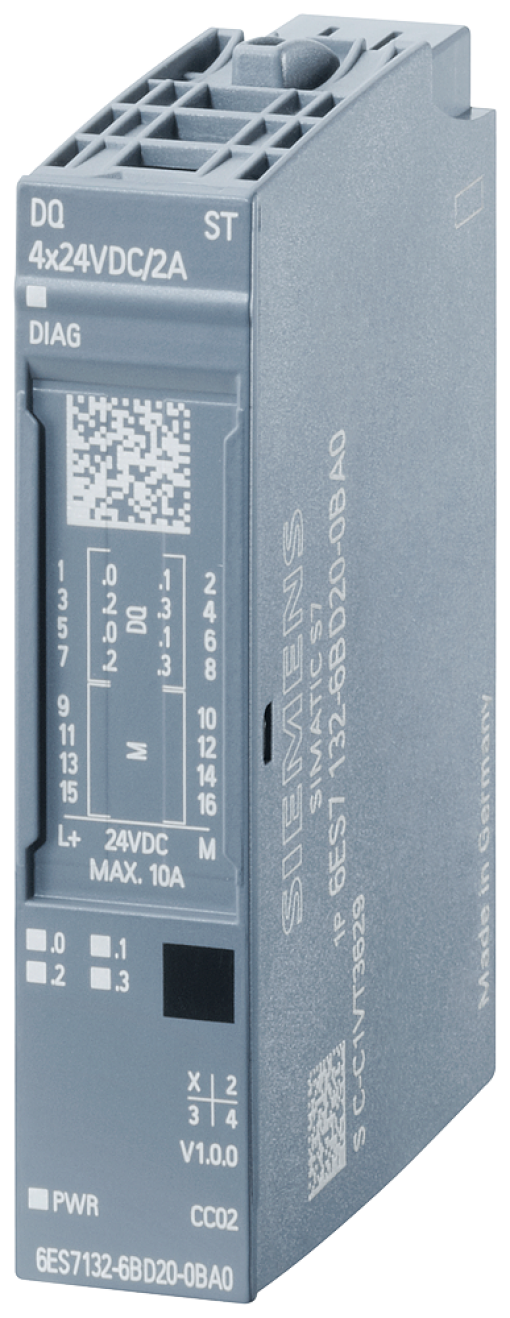 SIPLUS ET 200SP DQ 4x24 V DC2 A ST