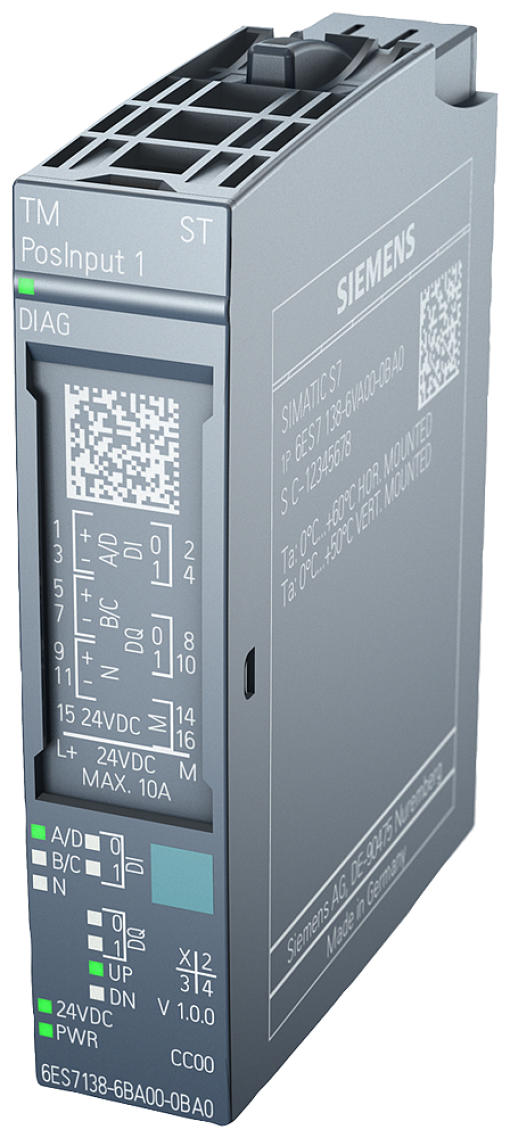 SIPLUS ET 200SP TM PosInput 1 40  60 C with conformal coating based on 