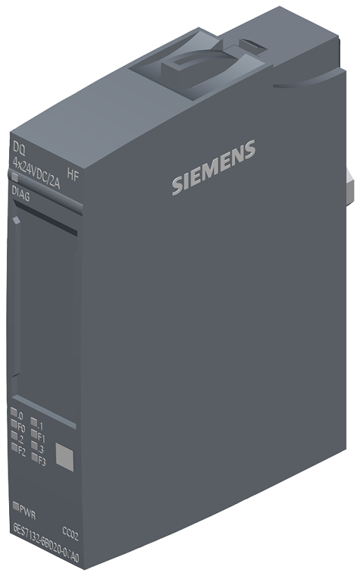 SIPLUS ET 200SP DQ 4x24 V DC2 A HF 40  70 C with conformal coating bas