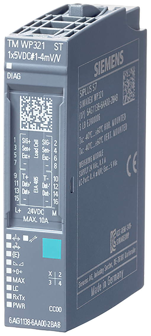 SIPLUS ET 200SP TM SIWAREX WP321 ST