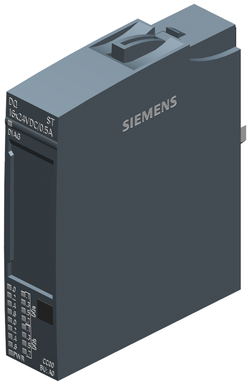 SIPLUS ET 200SP DQ 16x24VDC05A ST