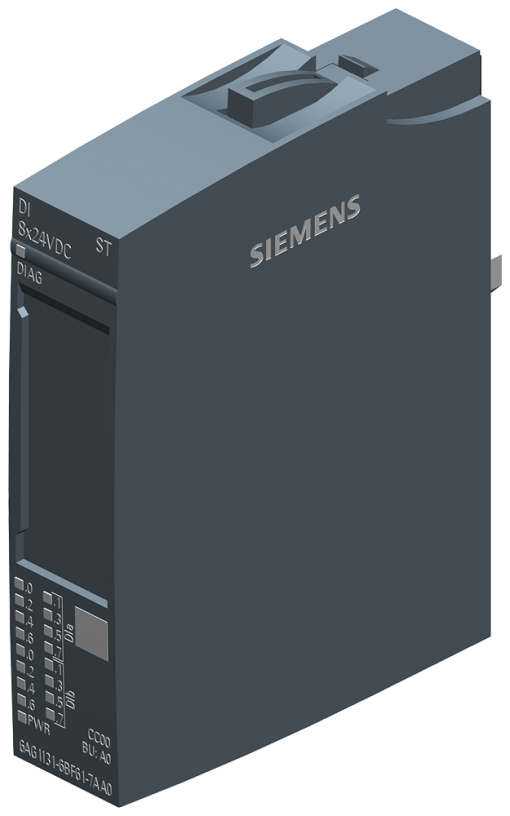 SIPLUS ET 200SP DI 8x24 VDC SRC BA 40  70 C with conformal coating base