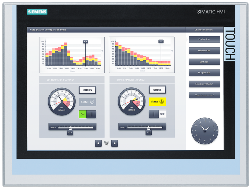 SIPLUS HMI TP1500 Comfort