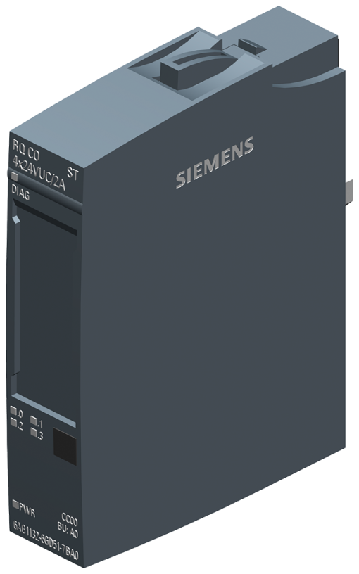 SIPLUS ET 200SP RQ CO 4x24VDC2A ST 40  70 C with conformal coating bas