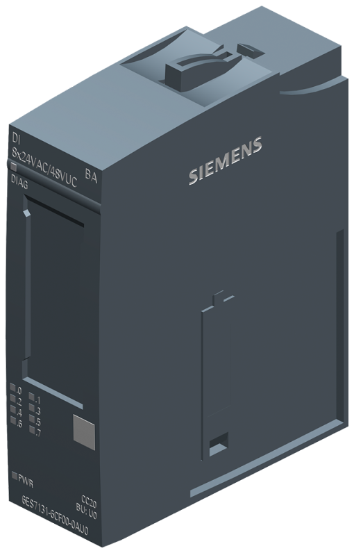 SIPLUS ET 200SP DI 8x24VAC48VUC BA TX RAIL