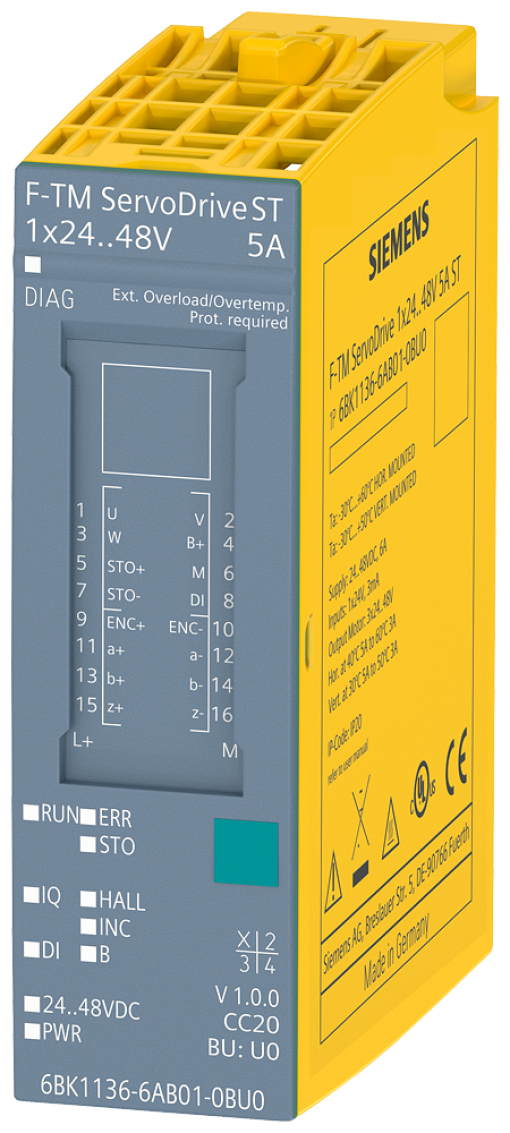SIMATIC MICRODRIVE FTM ServoDrive ST