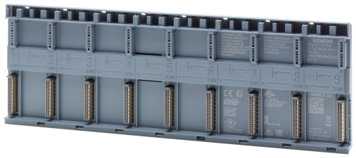 SIMATIC S71500  ET 200MP active backplane bus 8 slots for inserting S71500
