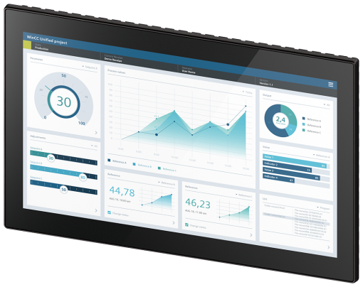 SIMATIC HMI MTP1900 Unified Comfort Neutral front