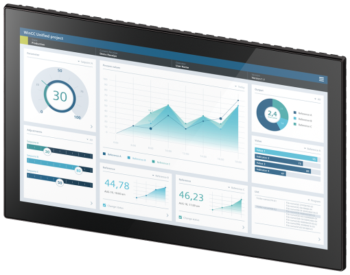 SIMATIC HMI MTP2200 Unified Comfort Neutral front