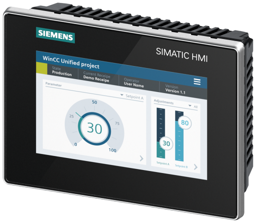 SIPLUS HMI MTP700 Unified Comfort