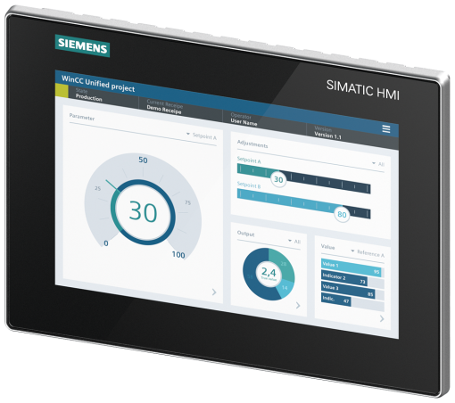 SIPLUS HMI MTP1000 Unified Comfort