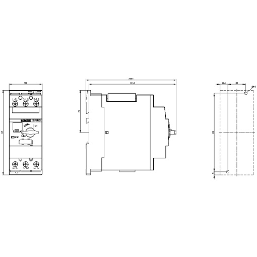 Circuit breaker size S2 for motor protection CLASS 10 Arelease 2232 A Nr