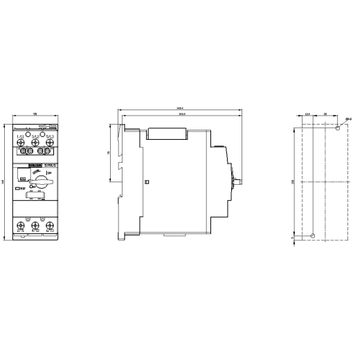 Circuit breaker size S2 for motor protection CLASS 10 Arelease 2232 A Nr