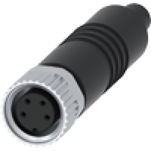 Coupling M8 with connection cable 5 m M8 connector 4pole for 3SE66