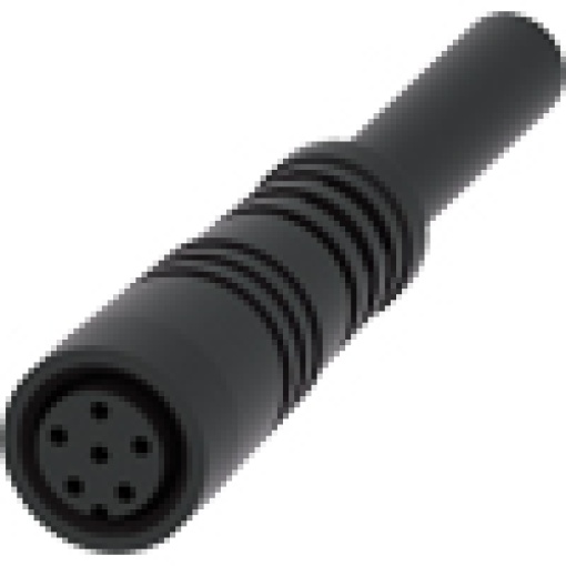 Coupling with connection cable 5 m with 8 mm latching connection connector 6