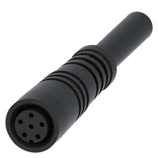 Coupling with connection cable 5 m with 8 mm latching connection connector 6