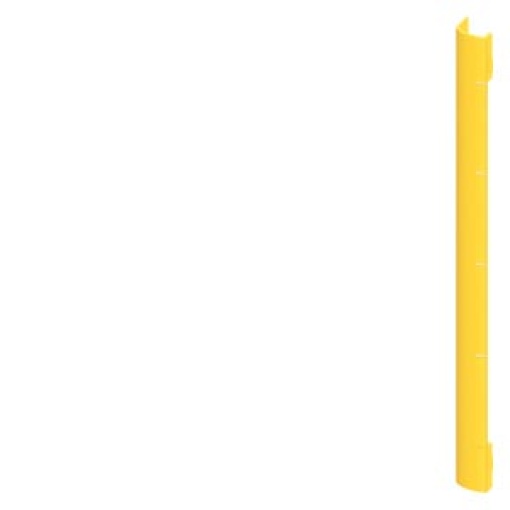 Cover control cable duct yellow