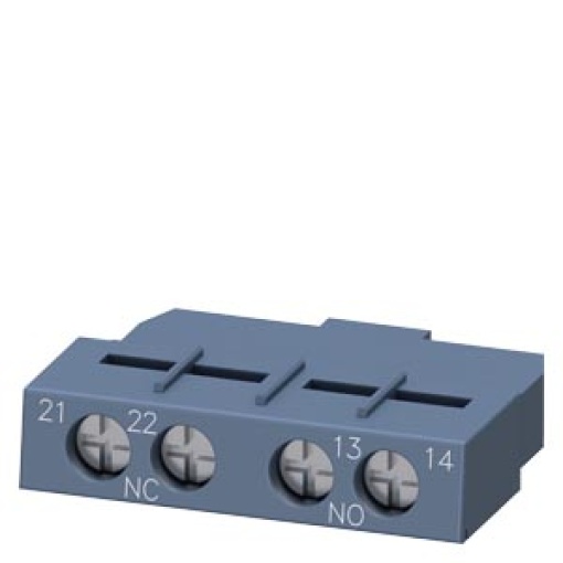 Auxiliary switch transverse 1 NO1 NC screw terminal for circuit breaker 3RV2