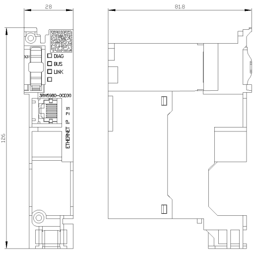 Communication module EtherNetIP