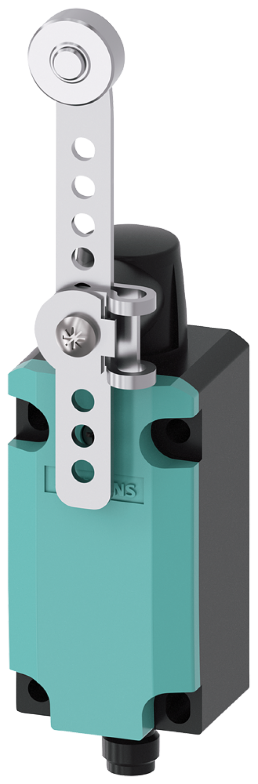 Position switch with twist lever with highgrade steel roller metal housin