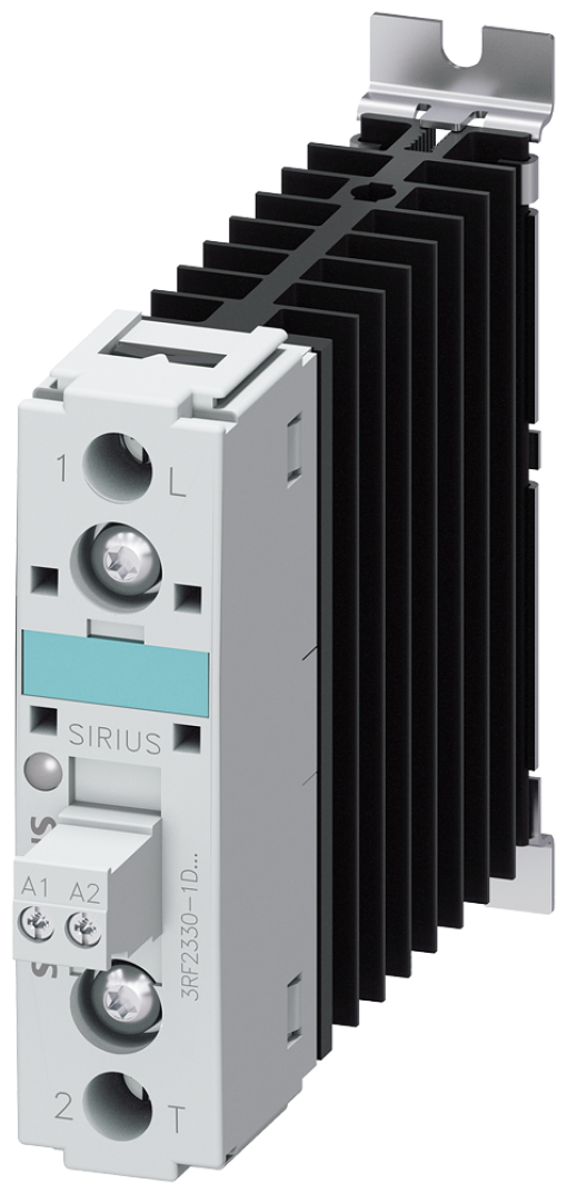 Solidstate contactor 3RF2 1ph AC51 30 A 48600 V24 V DC short circuitpr