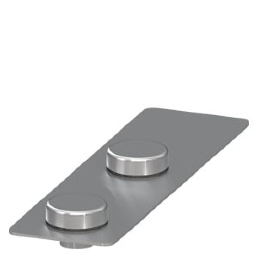 Protection plate made of aluminum as masking plate for 3SE64 RFID actuator