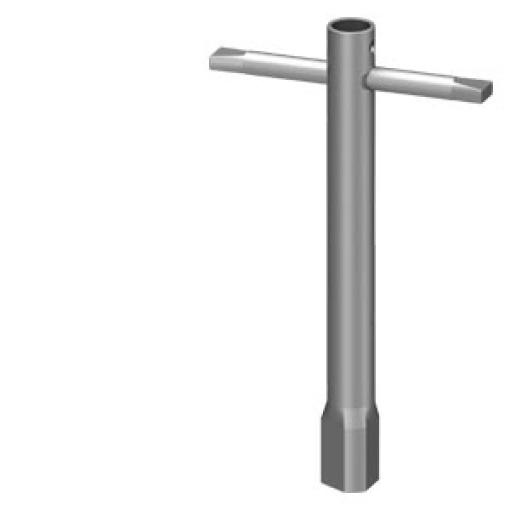 Triangular key for 3SE64 RFID safety switch with escape release