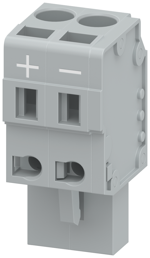 connection plug 2pole for electronic drive 3RT15 3RT17