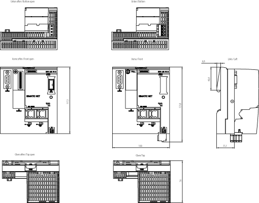 IEPB LINK PN IO gateway between IE and PROFIBUS with PN IO functionality