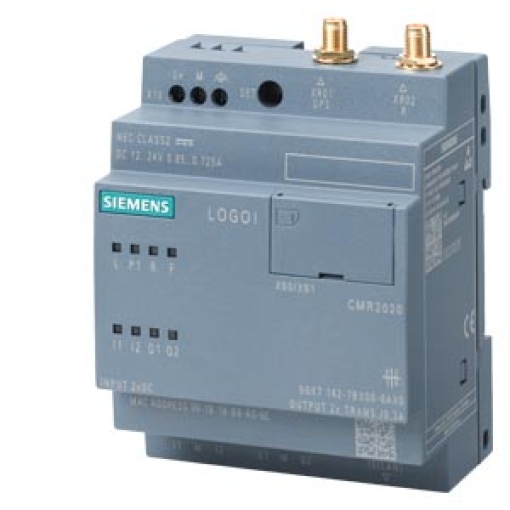 LOGO CMR2020 communications module connection LOGO to GSM