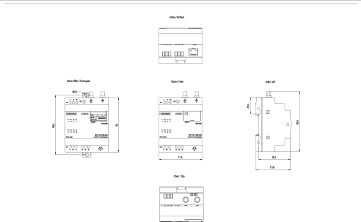 LOGO CMR2040 communications module connection LOGO to LTE