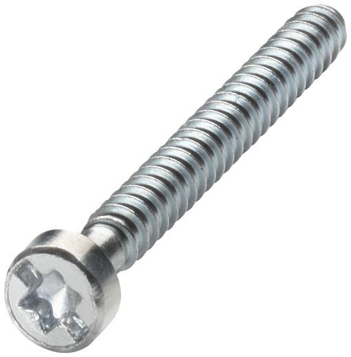 Mounting screw for mounting SCALANCE XW on S71500S7300 section rail