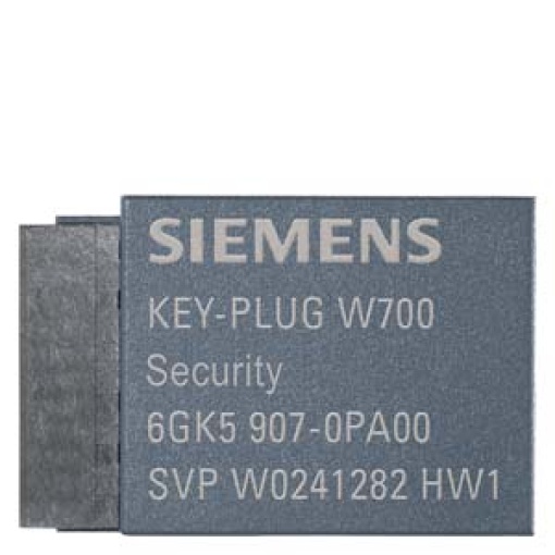 KEYPLUG W700 security for unlocking security features of SCALANCE W700