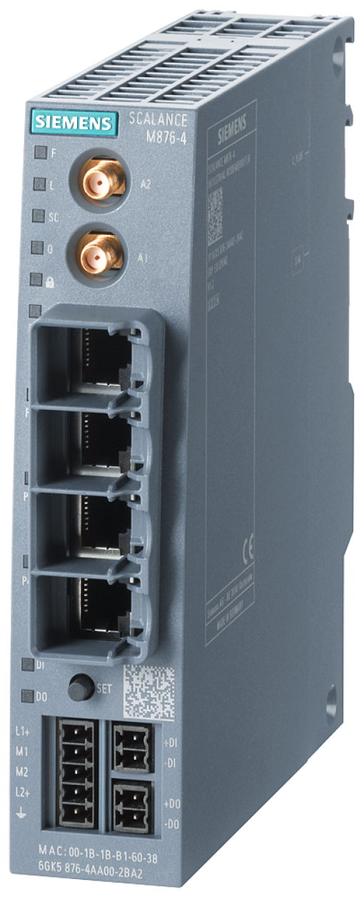 SCALANCE M8764 EU 4G router Ethernetltgt4G VPN firewall NAT