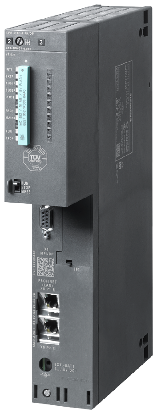 SIMATIC S7400 CPU 414F3 PNDP 4 MB