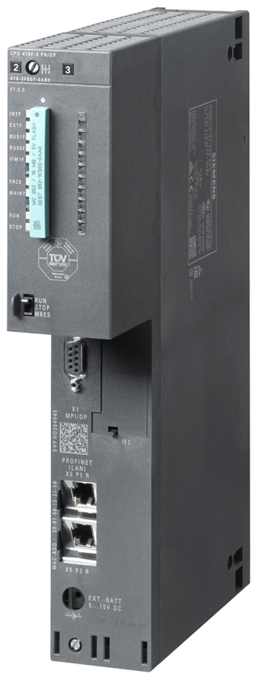 SIMATIC S7400 CPU 416F3 PNDP 16 MB