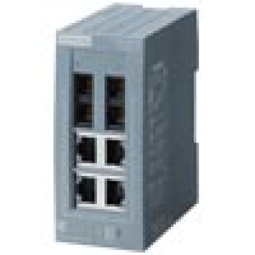 SCALANCE XB0042 unmanaged switch 4x RJ45 2x multimode SC