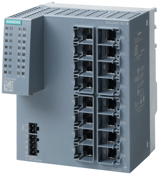 SCALANCE XC116 unmanaged switch 16x RJ45
