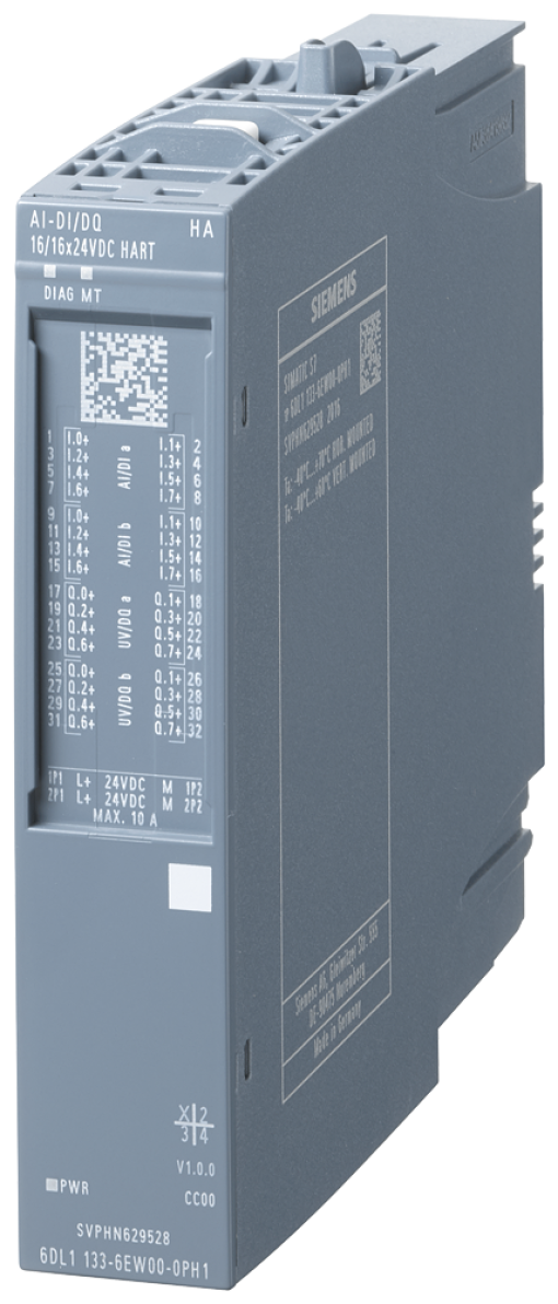 SIMATIC ET 200SP HA AIDI 16DQ 16x24VDC HART HA