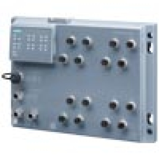 SCALANCE XP216 managed Layer 2 switch 16x M12 Gigabitcapable IP6567