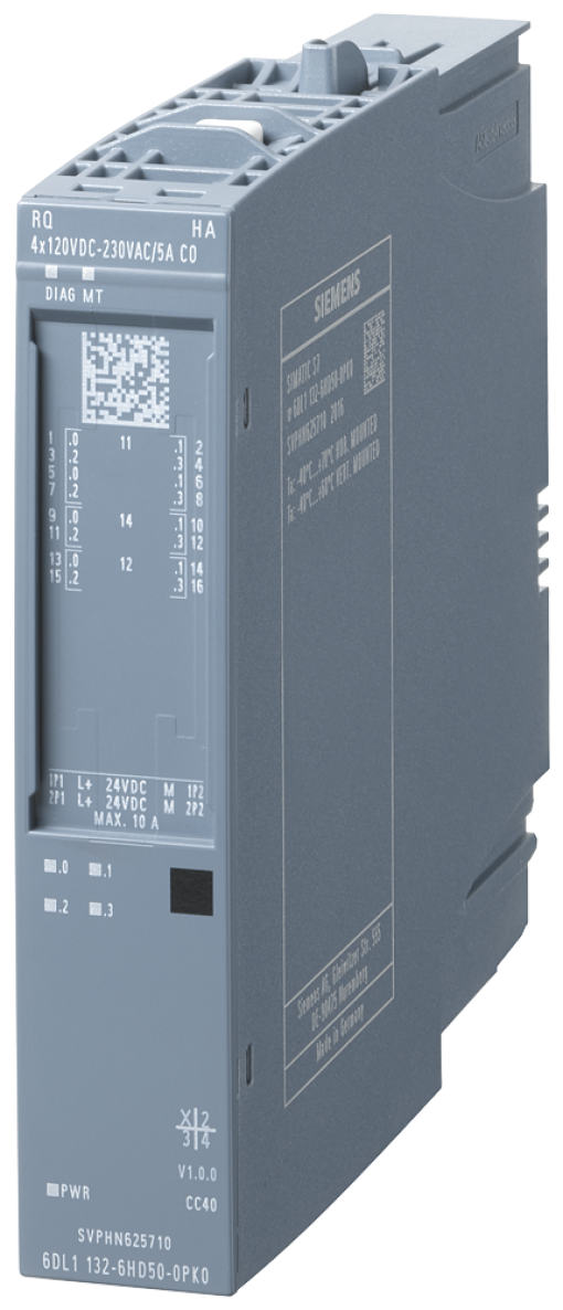 SIMATIC ET 200SP HA RQ 4x120 V UC  230 V AC5 A CO HA