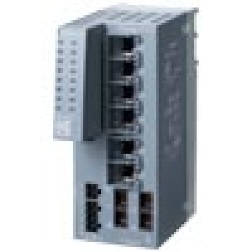 SCALANCE XC1062 unmanaged switch 6x RJ45 2x multimode SC